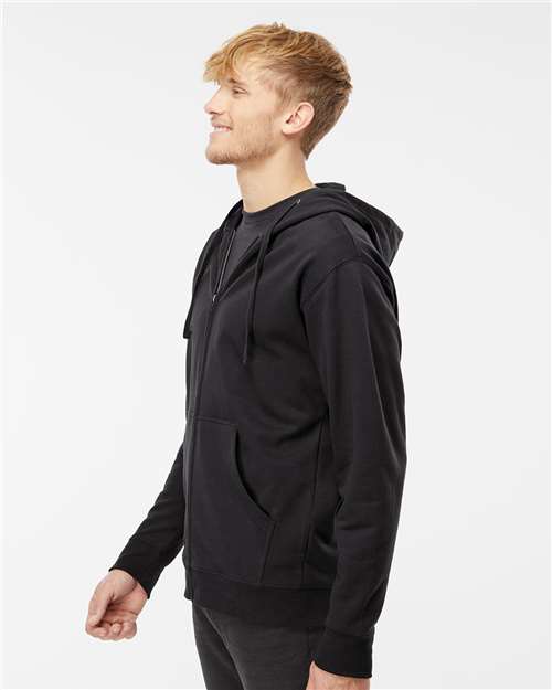 Independent Trading Co. SS4500Z-Unisex Midweight Full-Zip Hooded Sweatshirt in 