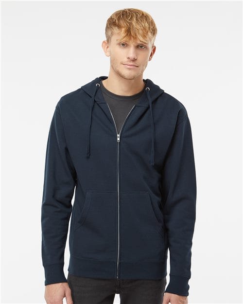 Independent Trading Co. SS4500Z-Unisex Midweight Full-Zip Hooded Sweatshirt in 