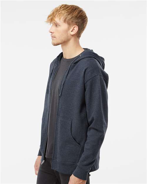 Independent Trading Co. SS4500Z-Unisex Midweight Full-Zip Hooded Sweatshirt in 