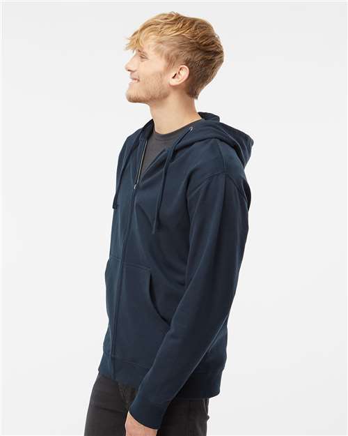 Independent Trading Co. SS4500Z-Unisex Midweight Full-Zip Hooded Sweatshirt in 