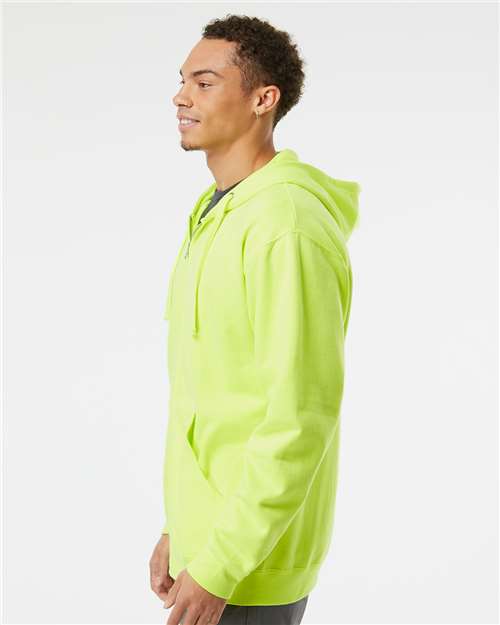 Independent Trading Co. 1829 Independent Trading Co. SS4500Z-Unisex Midweight Full-Zip Hooded Sweatshirt