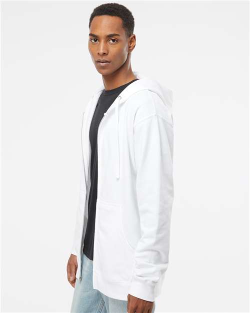 Independent Trading Co. 1829 Independent Trading Co. SS4500Z-Unisex Midweight Full-Zip Hooded Sweatshirt