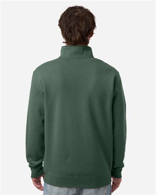 Independent Trading Co. SS4600QZ-Unisex Midweight Quarter-Zip Pullover in 