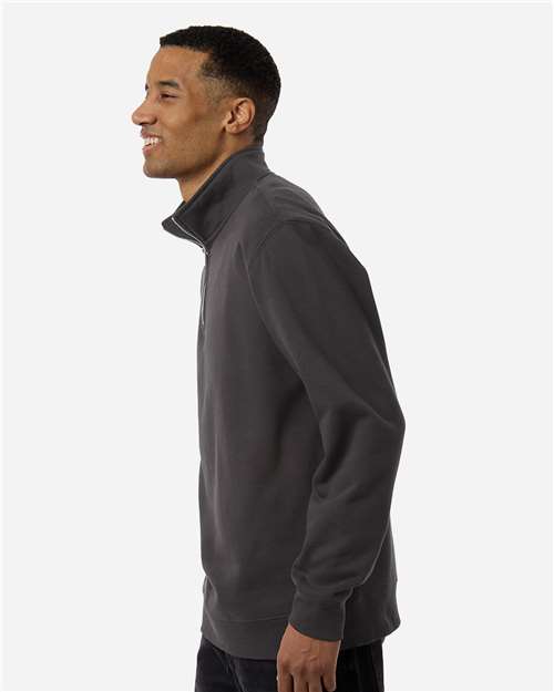 Independent Trading Co. SS4600QZ-Unisex Midweight Quarter-Zip Pullover in 