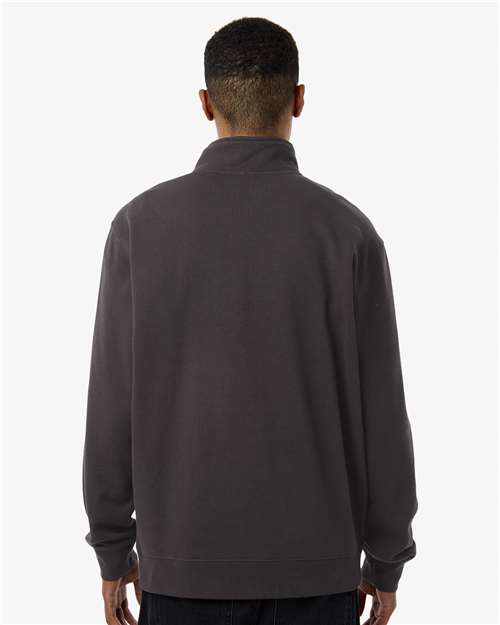Independent Trading Co. SS4600QZ-Unisex Midweight Quarter-Zip Pullover in 