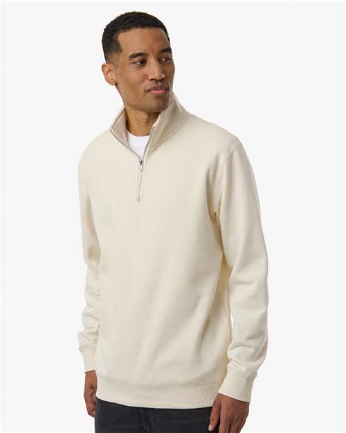 Independent Trading Co. SS4600QZ-Unisex Midweight Quarter-Zip Pullover in 