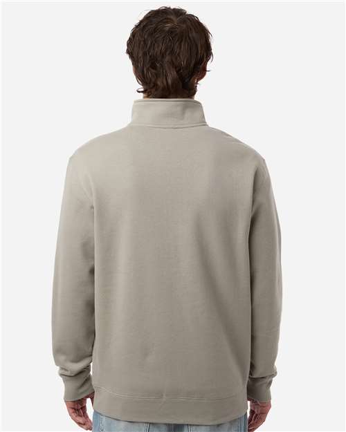 Independent Trading Co. SS4600QZ-Unisex Midweight Quarter-Zip Pullover in 