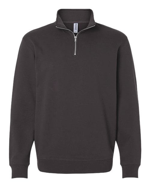 Independent Trading Co. SS4600QZ-Unisex Midweight Quarter-Zip Pullover in 