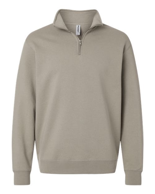 Independent Trading Co. SS4600QZ-Unisex Midweight Quarter-Zip Pullover in 