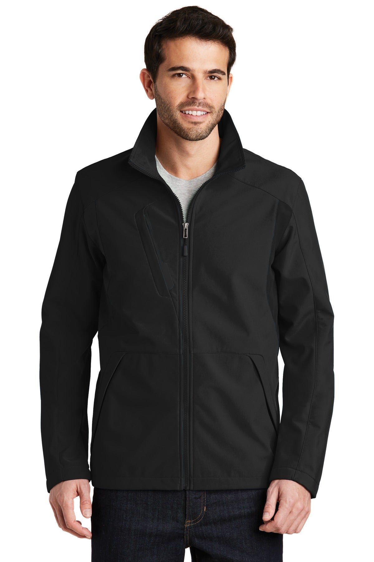 Port Authority®  Back-Block Soft Shell Jacket. J336