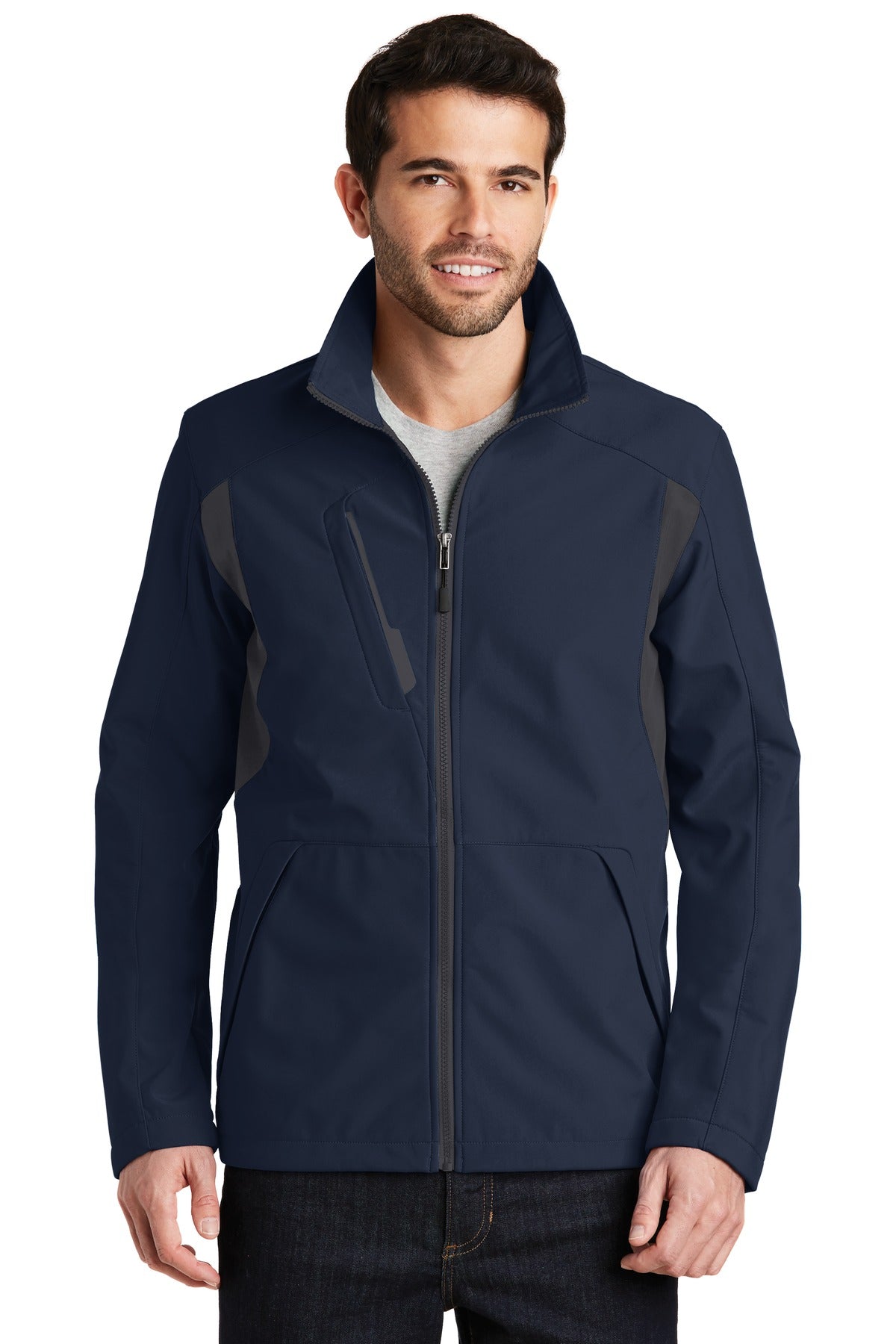 Port Authority®  Back-Block Soft Shell Jacket. J336