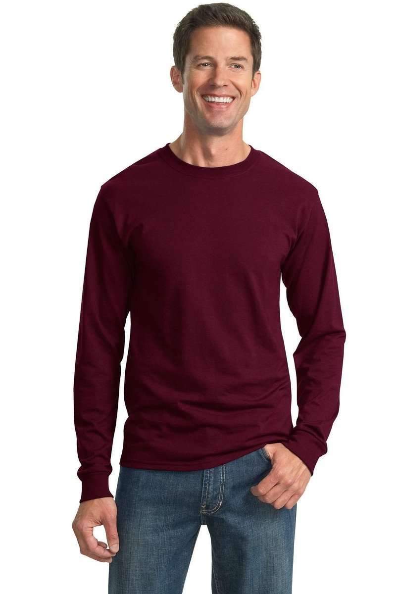 JERZEES 29L: Active 50/50 Cotton/Poly Long Sleeve Wholesale T Shirt. in 