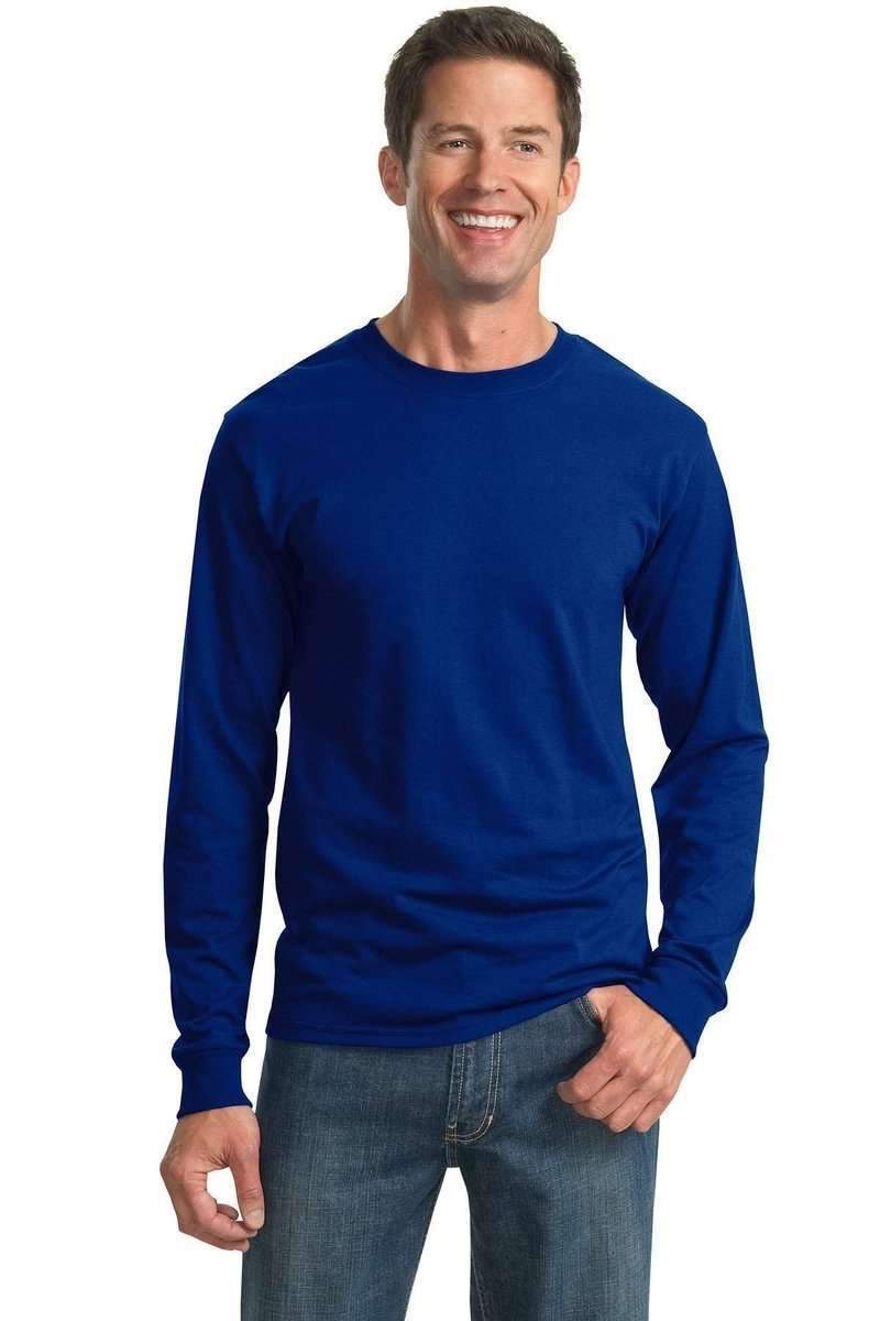 JERZEES 29L: Active 50/50 Cotton/Poly Long Sleeve Wholesale T Shirt. in 