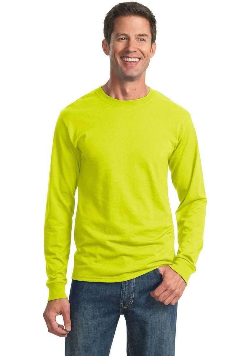 JERZEES 29L: Active 50/50 Cotton/Poly Long Sleeve Wholesale T Shirt. in 