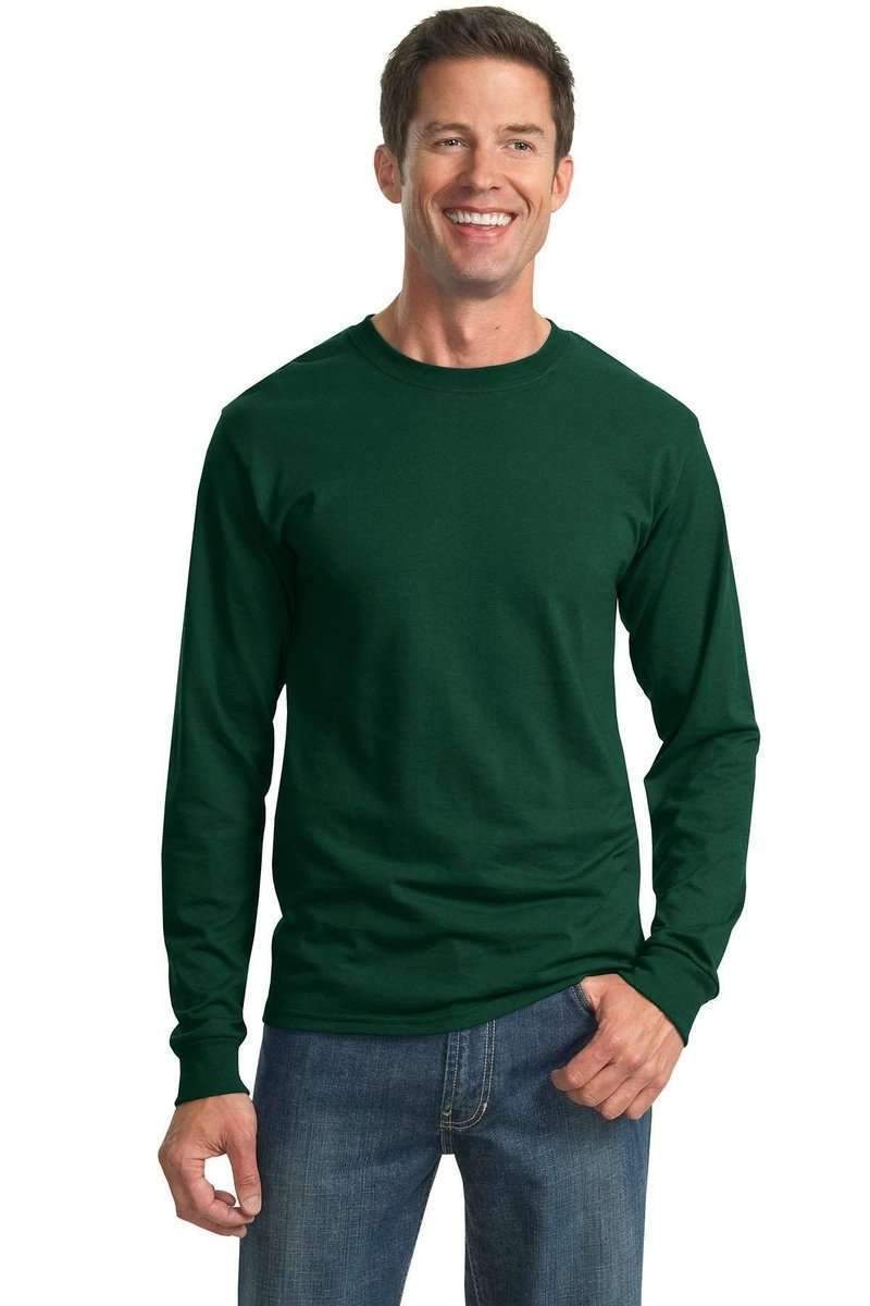 JERZEES 29L: Active 50/50 Cotton/Poly Long Sleeve Wholesale T Shirt. in 