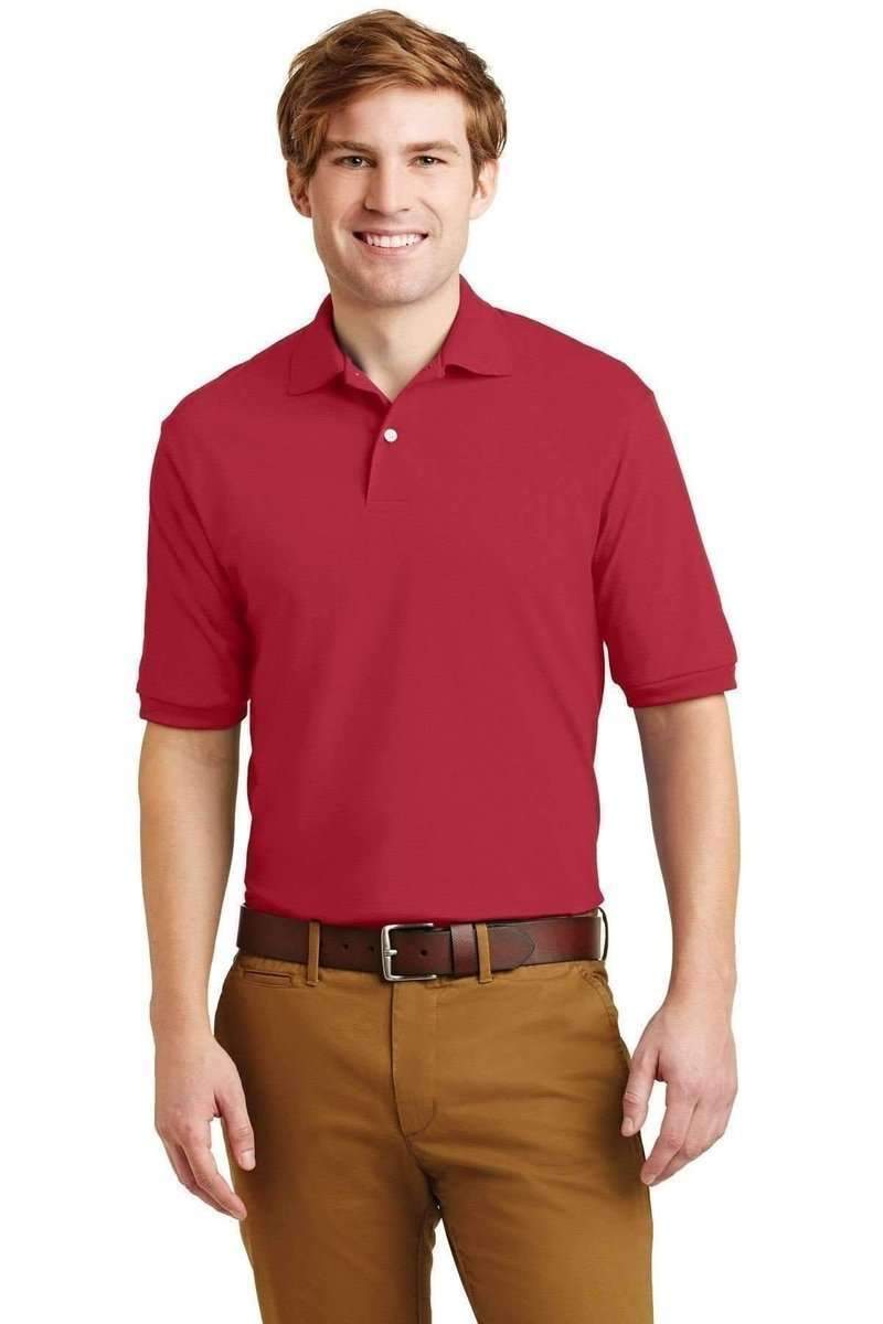 JERZEES 437: SpotShield Jersey Knit Sport Shirt in 