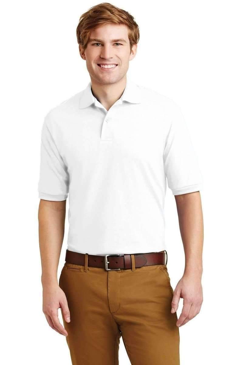JERZEES 437: SpotShield Jersey Knit Sport Shirt in 