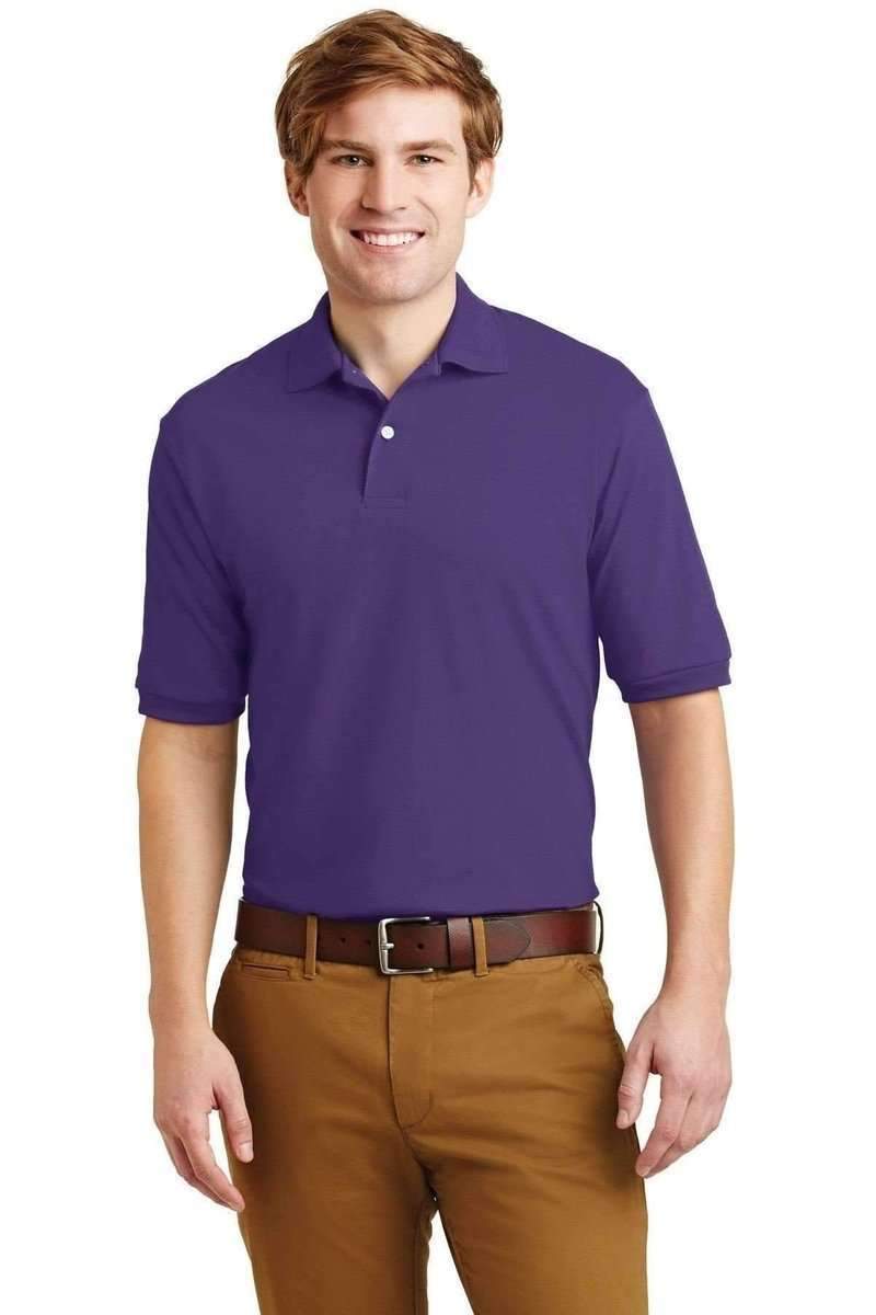JERZEES 437: SpotShield Jersey Knit Sport Shirt in 