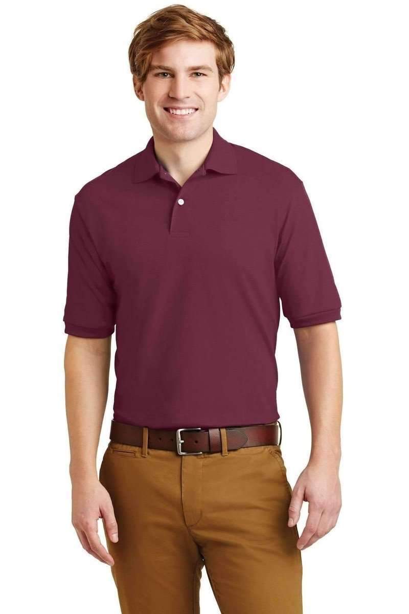 JERZEES 437: SpotShield Jersey Knit Sport Shirt in 