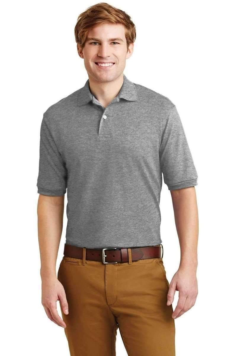 JERZEES 437: SpotShield Jersey Knit Sport Shirt in 
