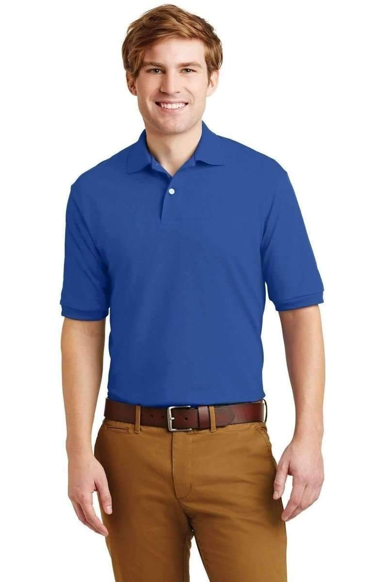 JERZEES 437: SpotShield Jersey Knit Sport Shirt in 