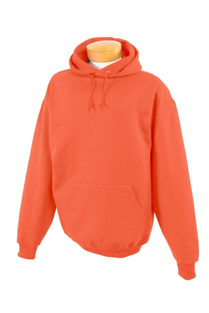 JERZEES 996Y: Youth NuBlend Pullover Hooded Sweatshirt in Burnt Orange