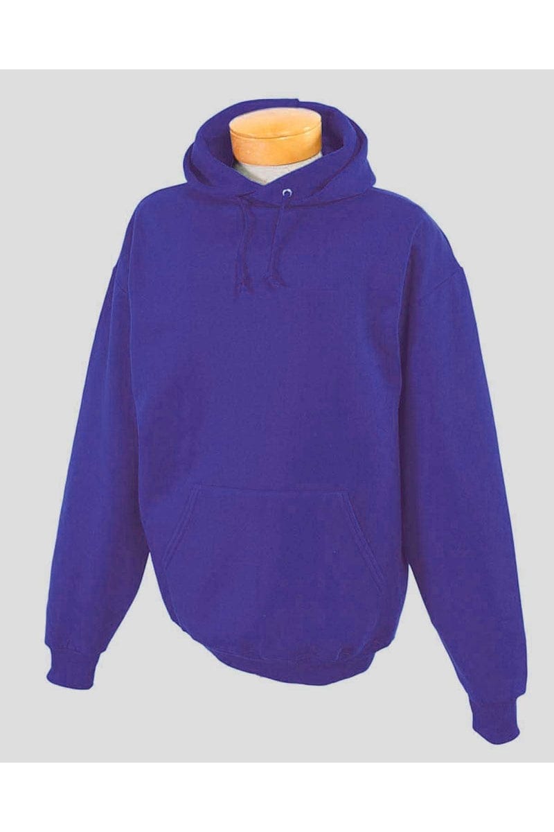 JERZEES 996Y: Youth NuBlend Pullover Hooded Sweatshirt in Deep Purple