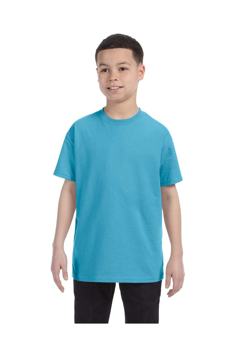 Jerzees 29B: Youth DRI-POWER® ACTIVE T-Shirt in Aquatic Blue