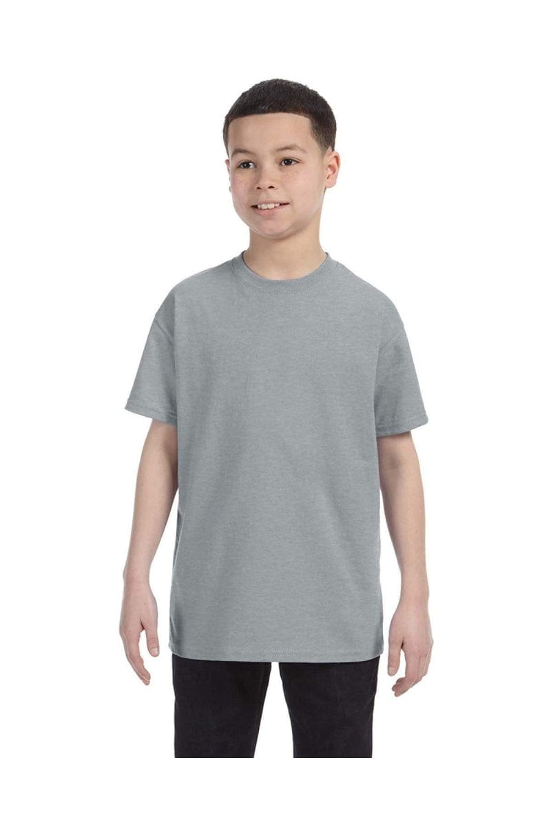 Jerzees 29B: Youth DRI-POWER® ACTIVE T-Shirt in Athletic Heather