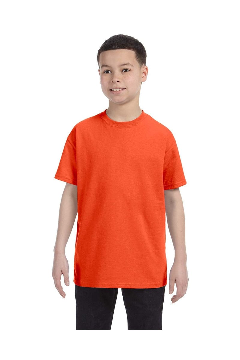 Jerzees 29B: Youth DRI-POWER® ACTIVE T-Shirt in Burnt Orange