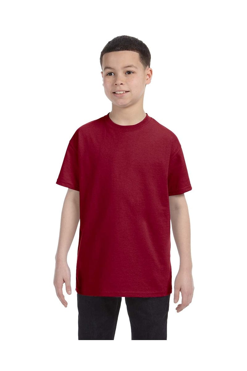 Jerzees 29B: Youth DRI-POWER® ACTIVE T-Shirt in Cardinal