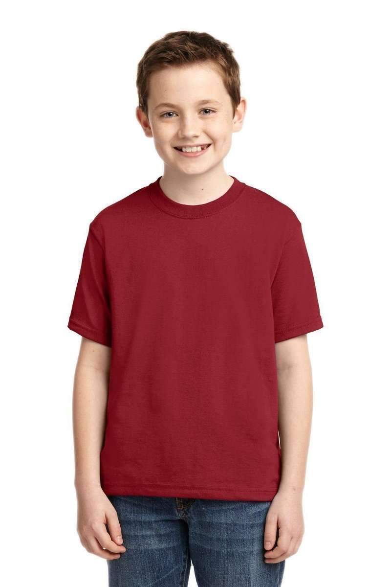 Jerzees 29B: Youth DRI-POWER® ACTIVE T-Shirt in Crimson
