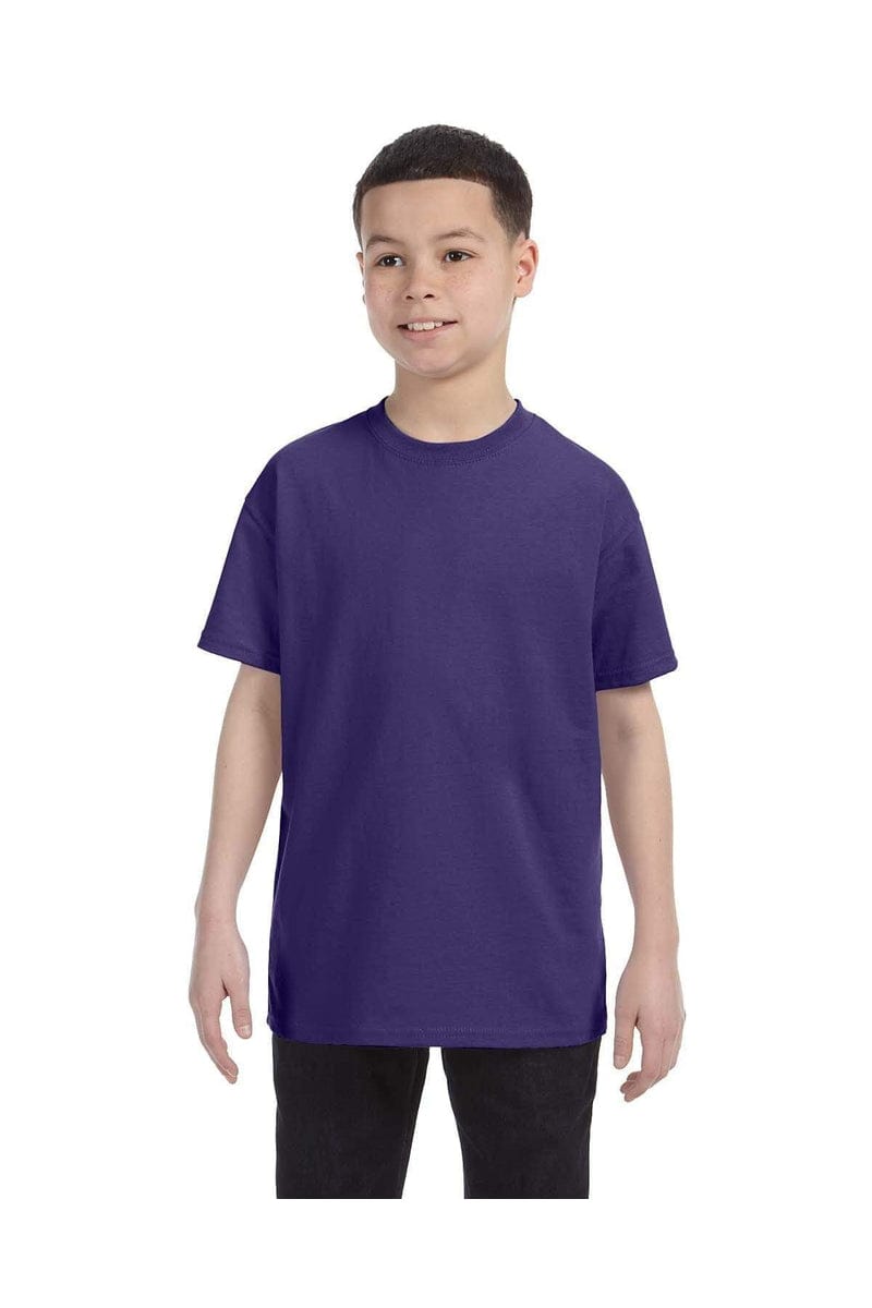 Jerzees 29B: Youth DRI-POWER® ACTIVE T-Shirt in Deep Purple