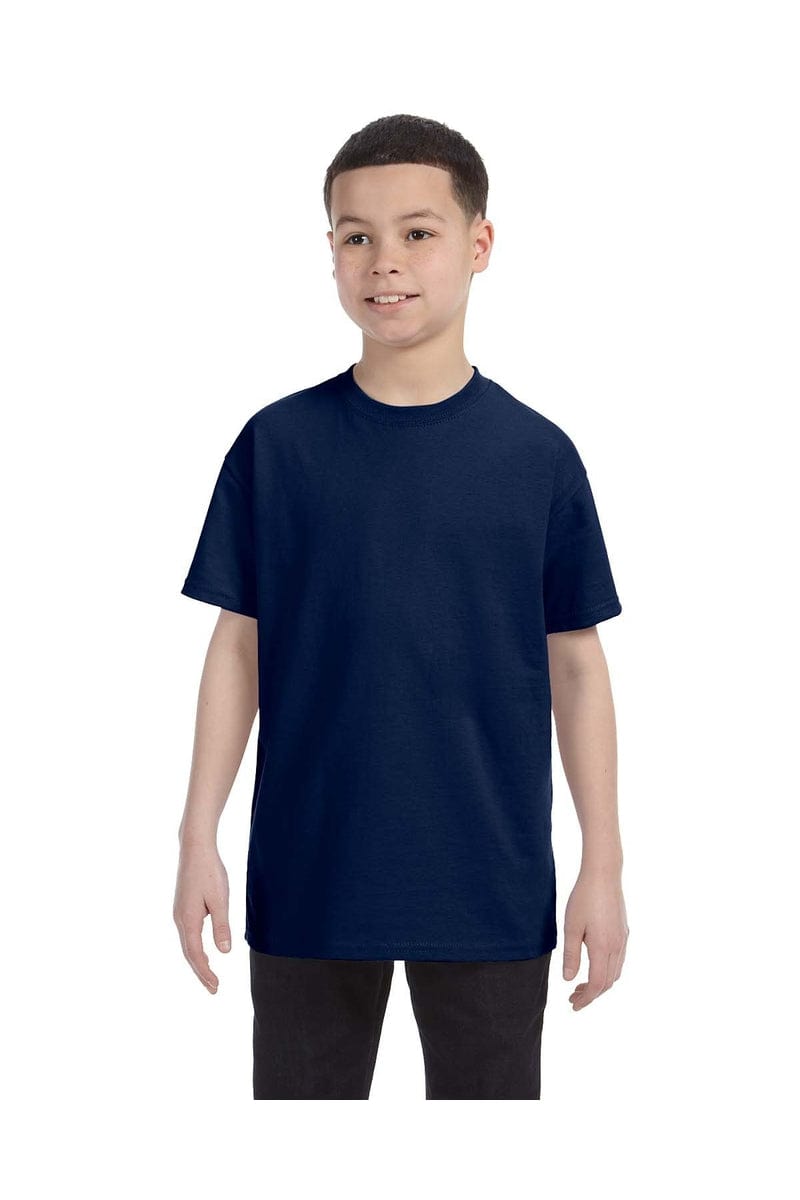 Jerzees 29B: Youth DRI-POWER ACTIVE T-Shirt in J Navy