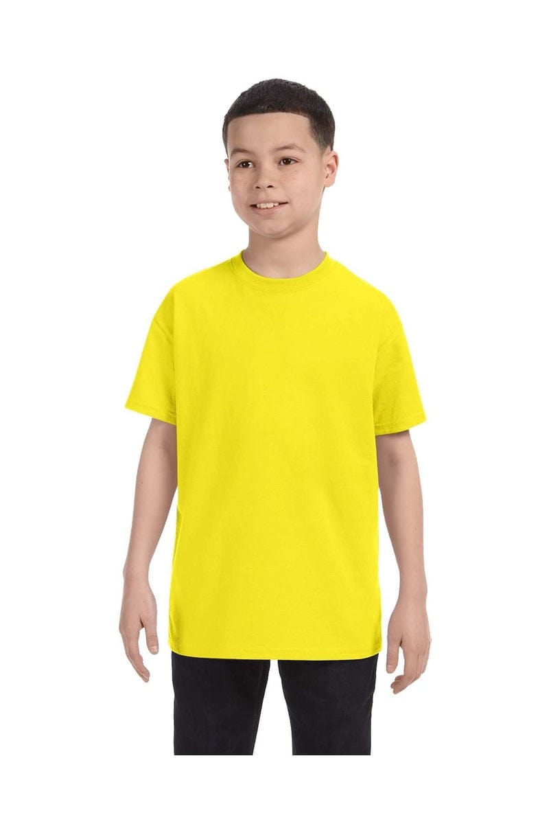 Jerzees 29B: Youth DRI-POWER ACTIVE T-Shirt in Neon Yellow