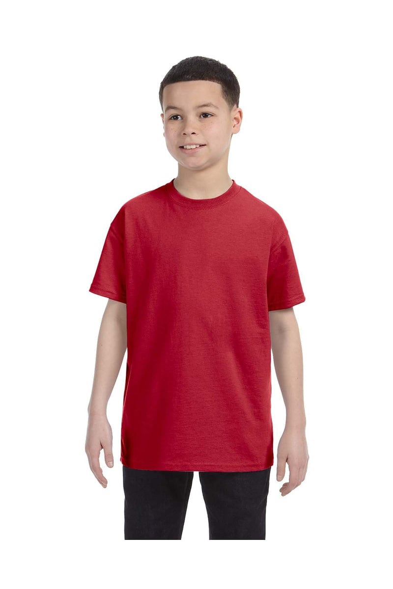 Jerzees 29B: Youth DRI-POWER ACTIVE T-Shirt in True Red