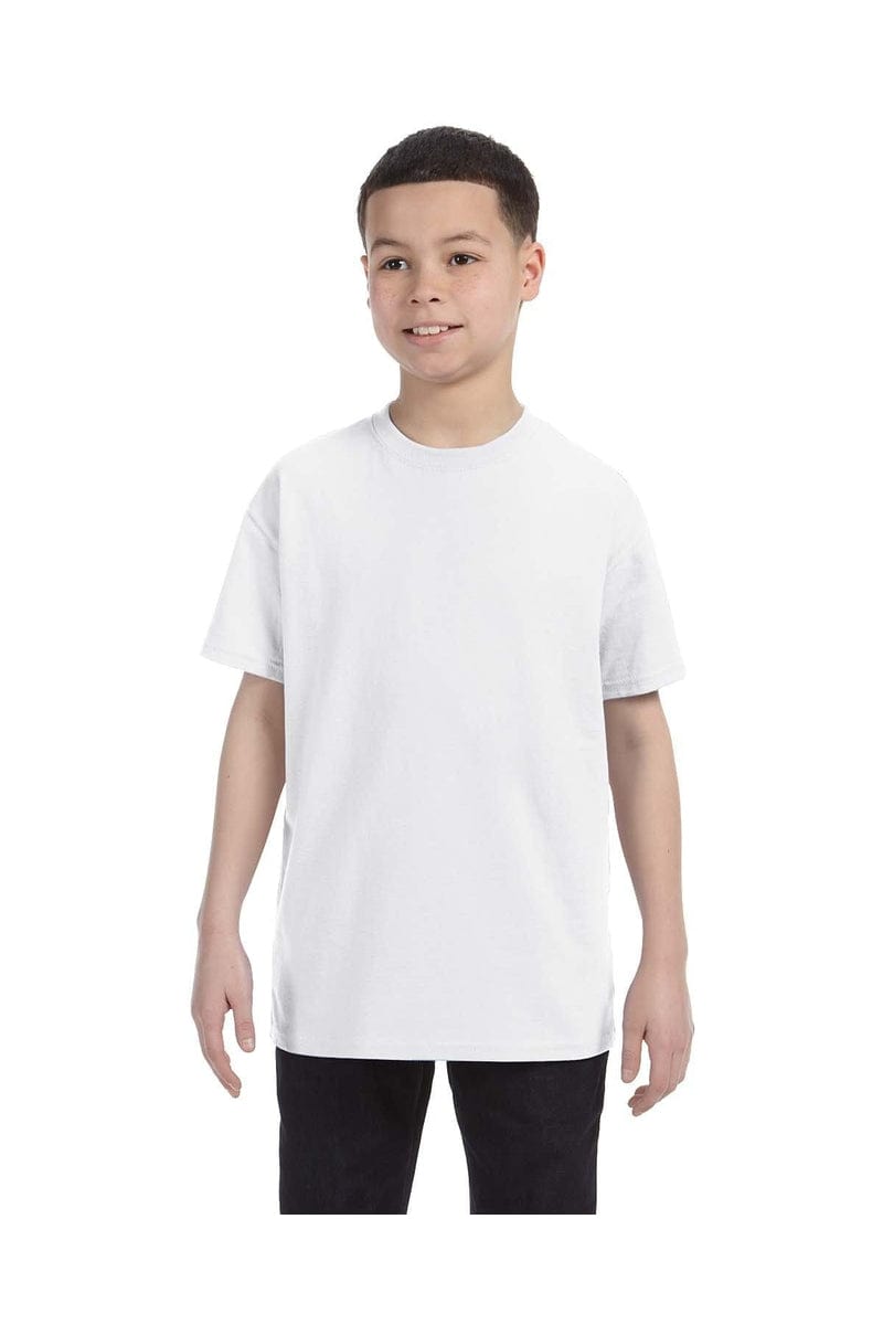 Jerzees 29B: Youth DRI-POWER® ACTIVE T-Shirt in White
