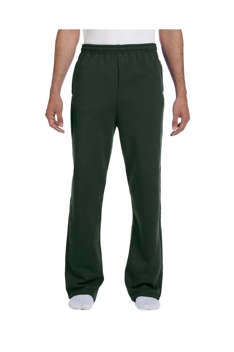 Jerzees 974MP Adult 8 oz. NuBlend(r) Open-Bottom Fleece Sweatpants in 