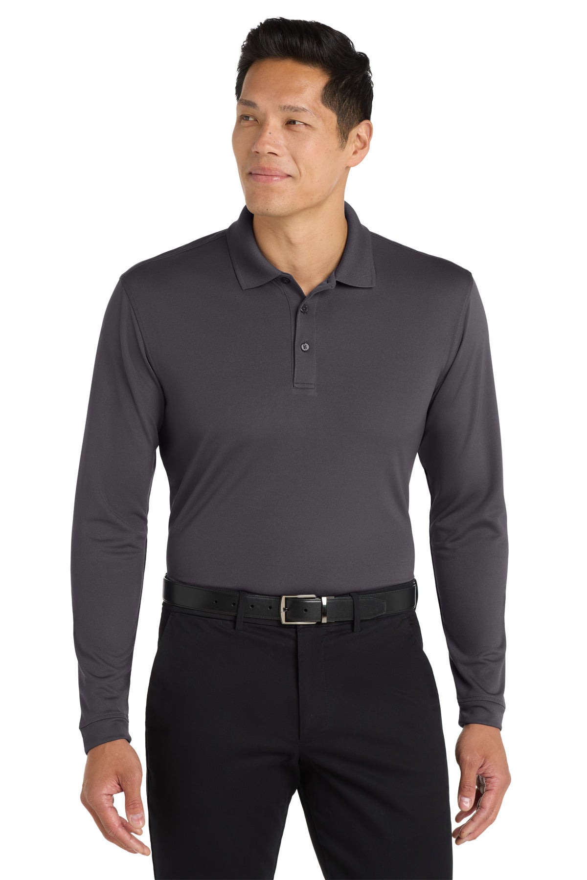 Port Authority®  Dry Zone®  UV Micro-Mesh Long Sleeve Polo K110LS
