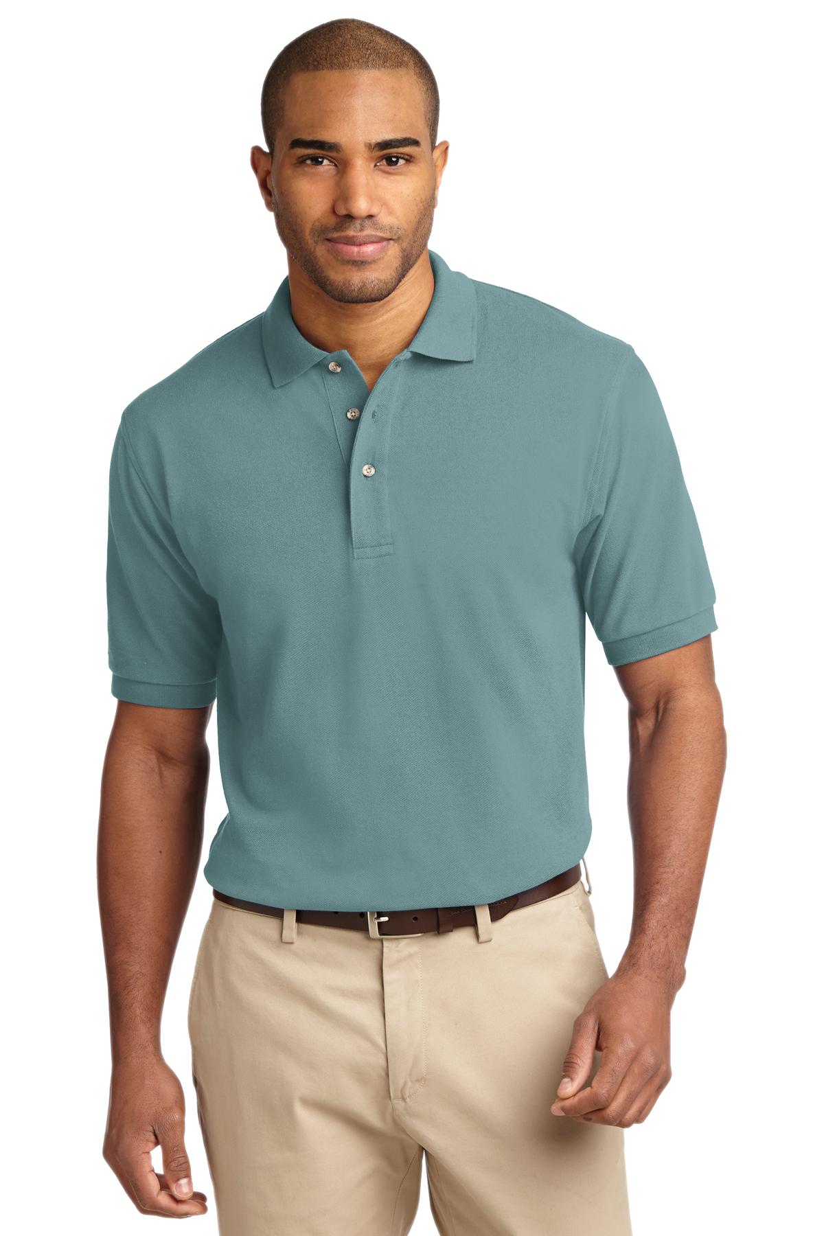 Port Authority®  Heavyweight Cotton Pique Polo.  K420
