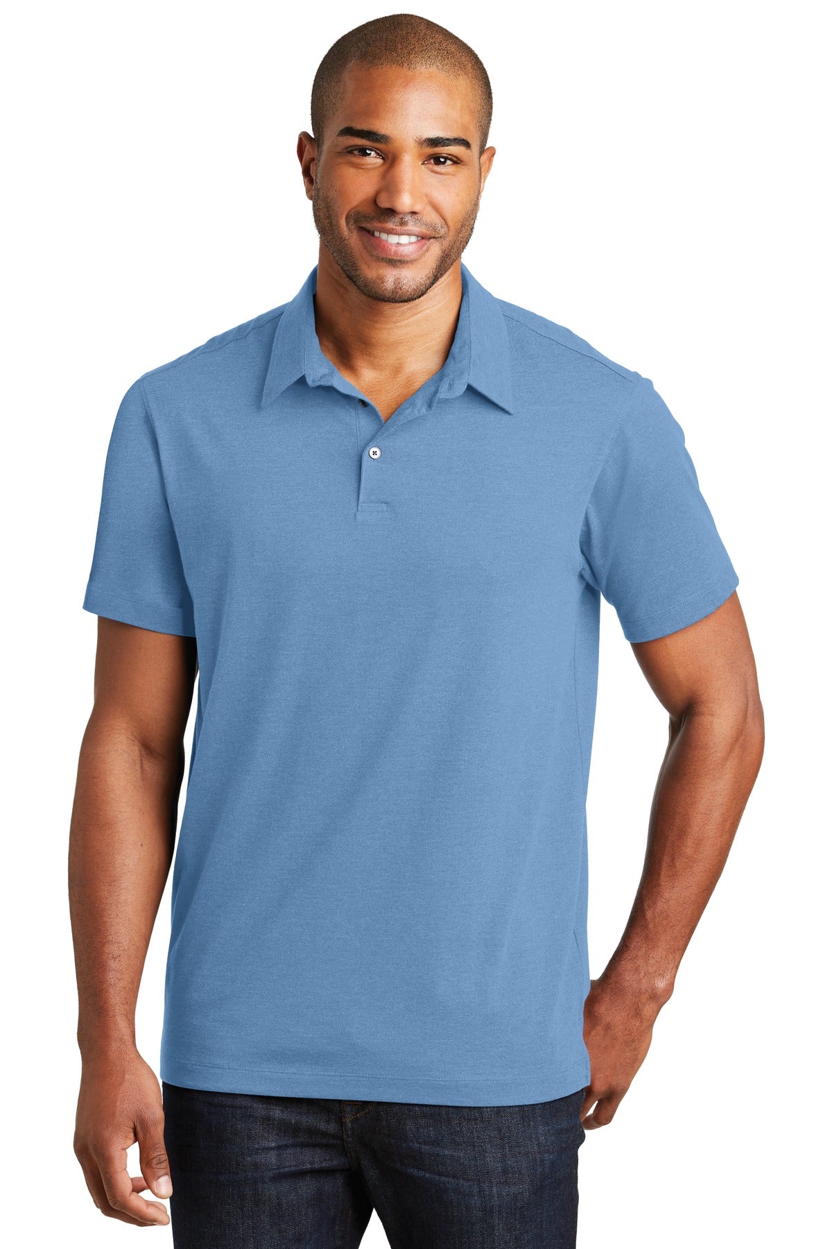 Port Authority®  Meridian Cotton Blend Polo. K577