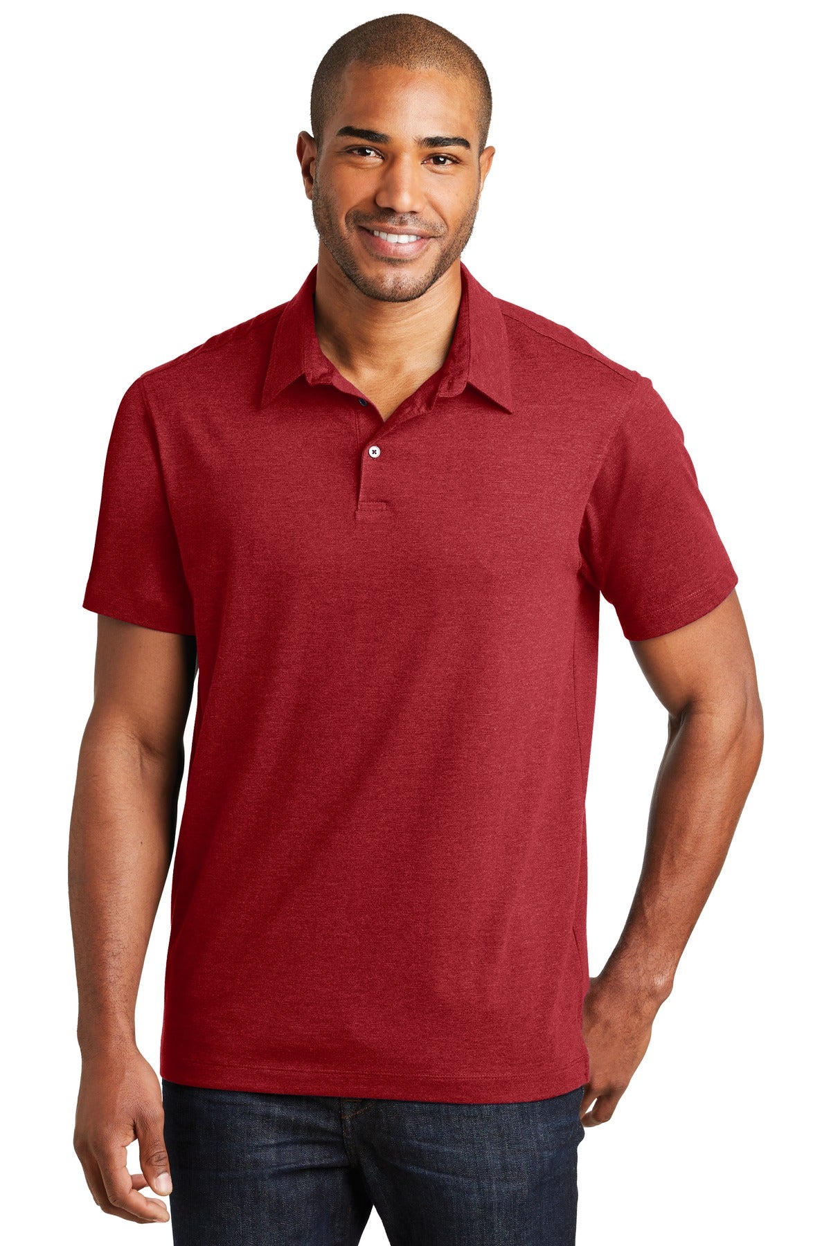 Port Authority®  Meridian Cotton Blend Polo. K577
