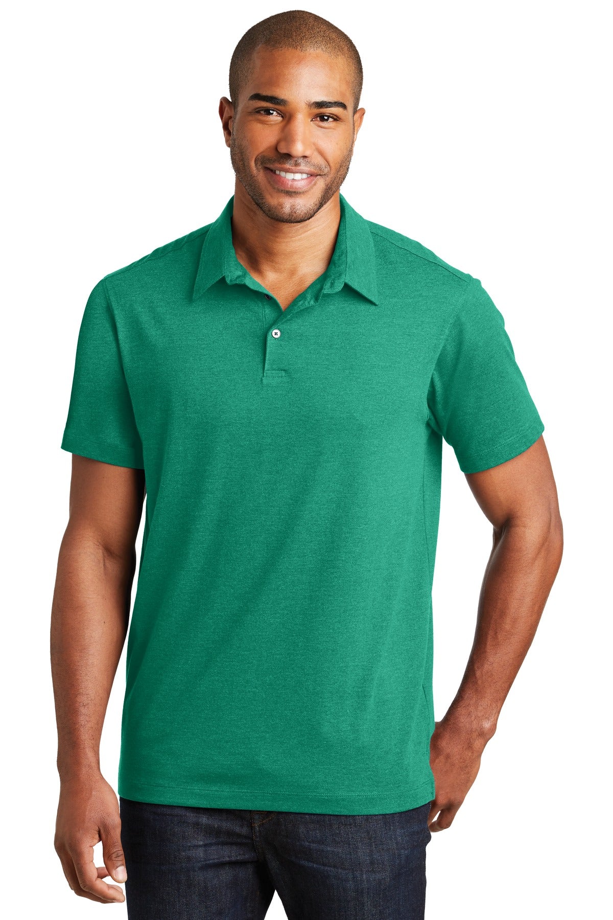 Port Authority®  Meridian Cotton Blend Polo. K577