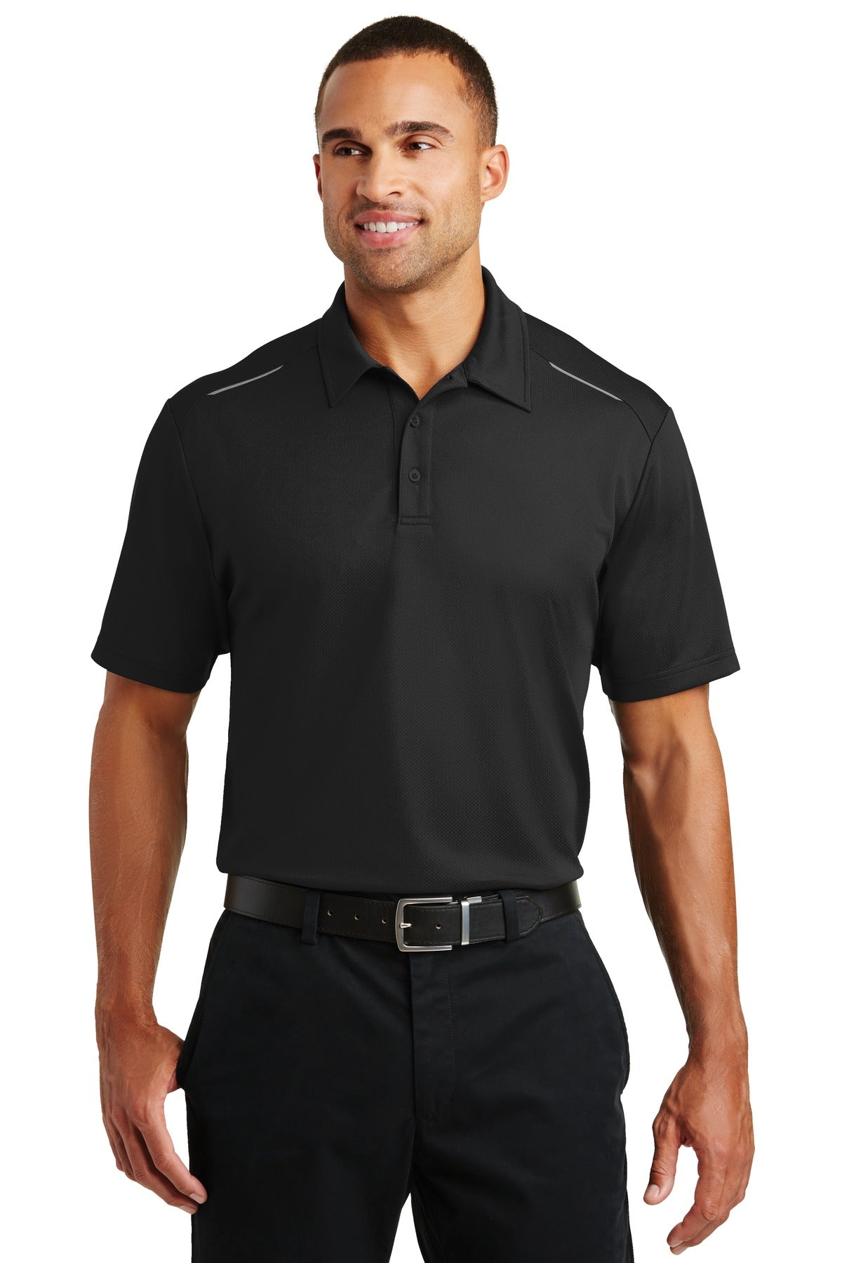 Port Authority®  Pinpoint Mesh Polo. K580