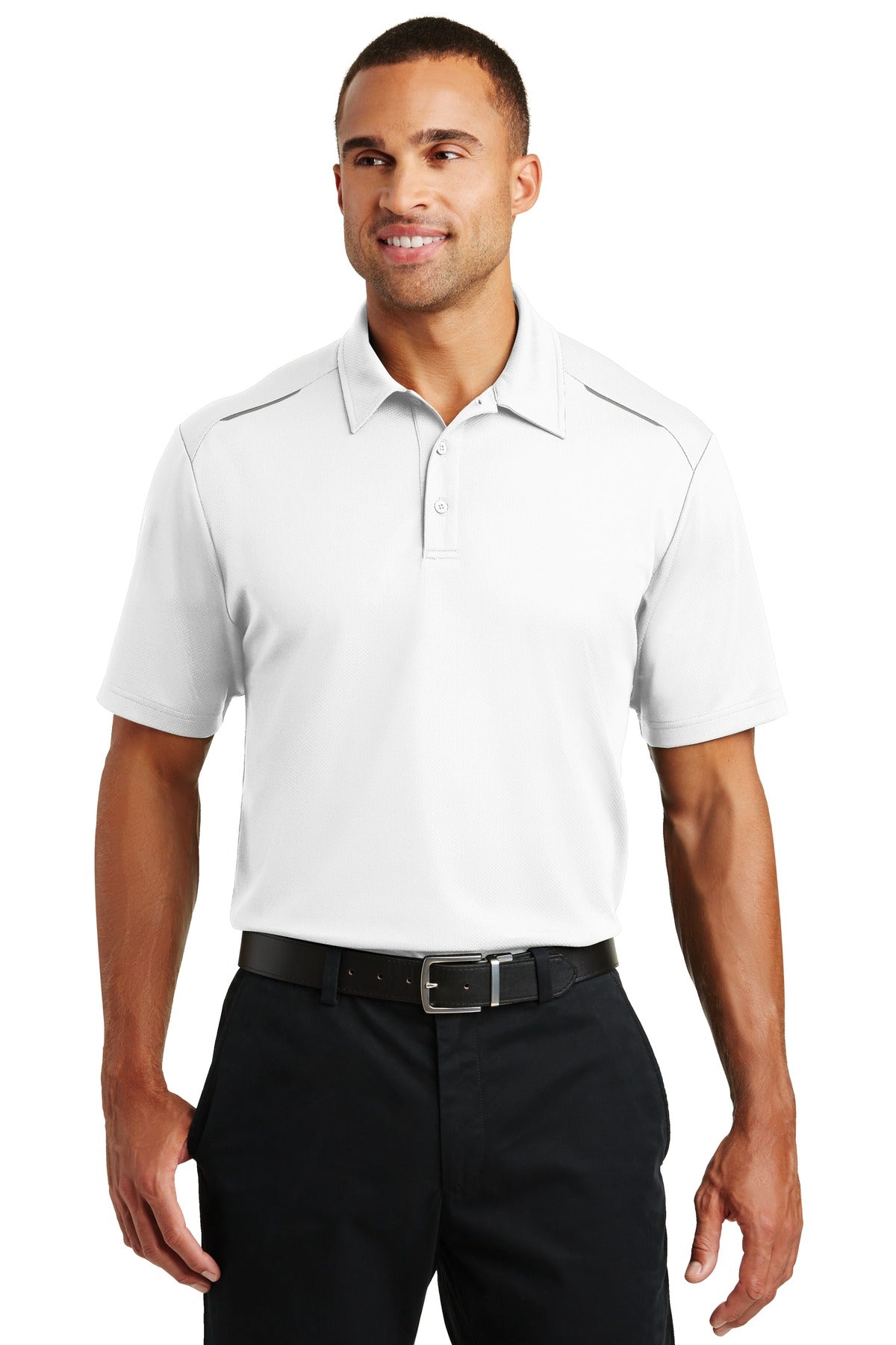 Port Authority®  Pinpoint Mesh Polo. K580