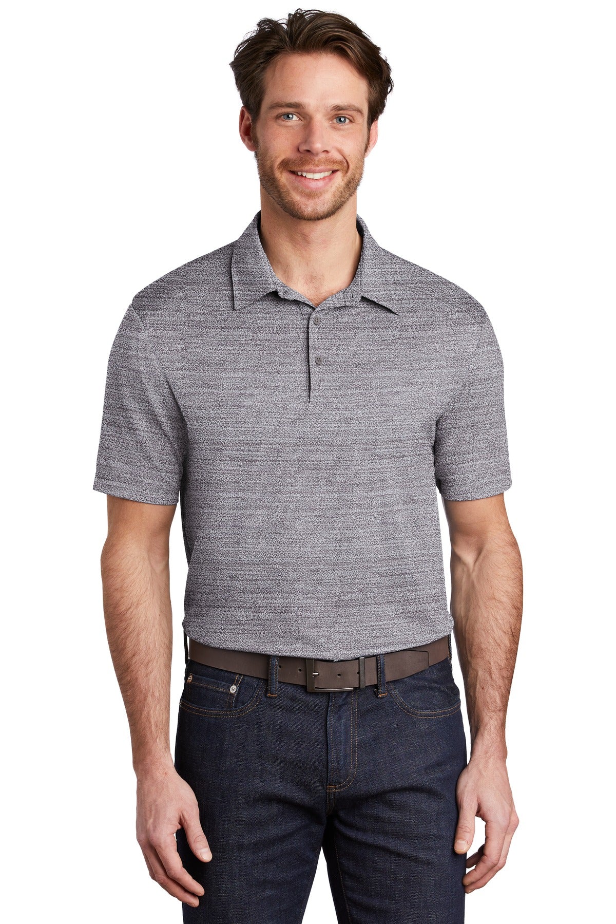 Port Authority®  Stretch Heather Polo K583