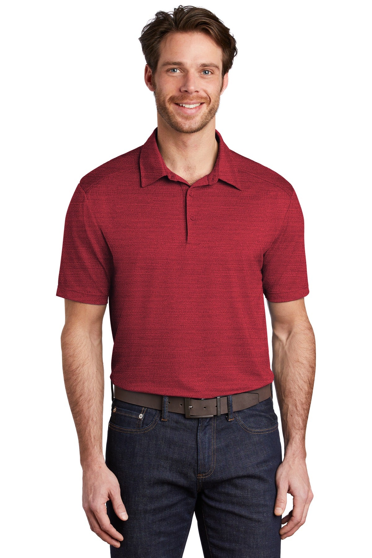 Port Authority®  Stretch Heather Polo K583