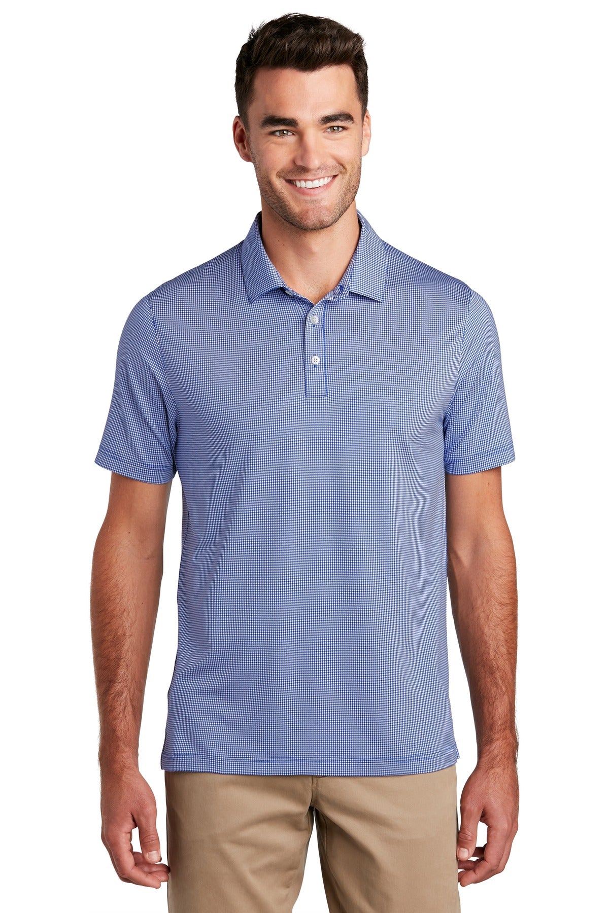 Port Authority® | Gingham Polo K646