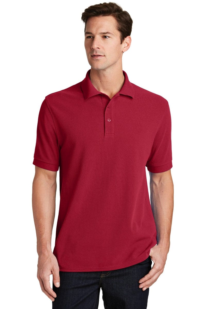KP1500 Port & Company Combed Ring Spun Pique Polo in 