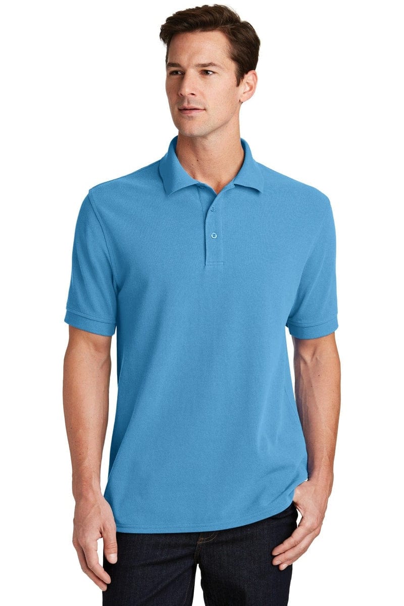 KP1500 Port & Company Combed Ring Spun Pique Polo in 